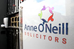 Sign of Anne O'Neill Solicitors